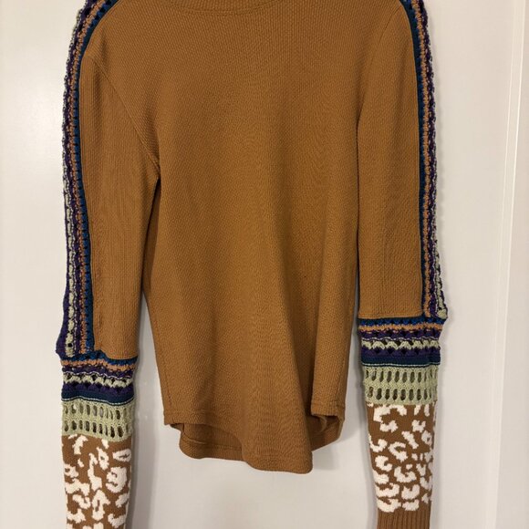 Free People Switch It Up Cuff Thermal Top - Picture 2 of 3